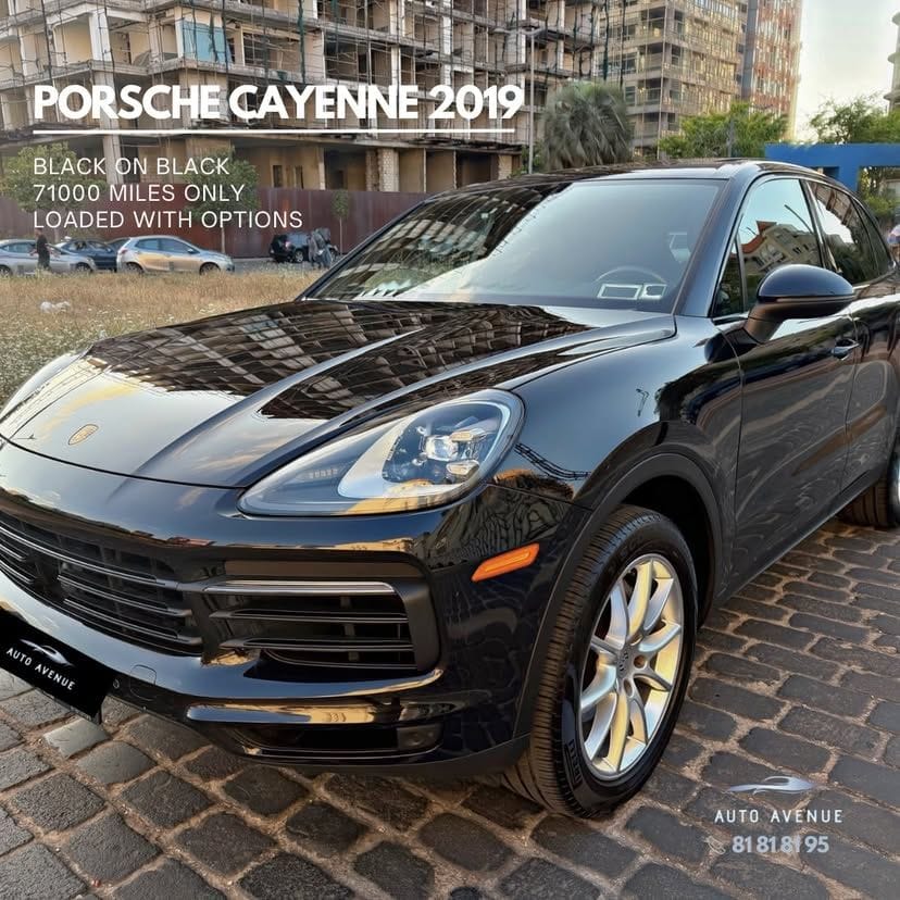 PORSCHE CAYENNE 2019 – Photo 1 of 15